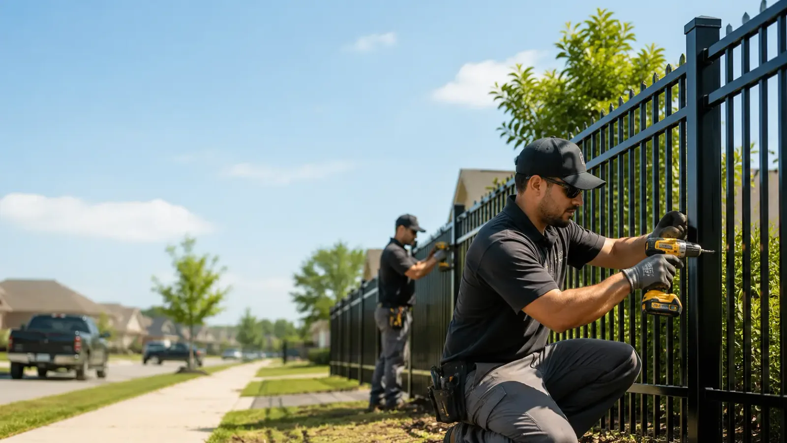 Metal Fence Installation in Pheba, MS